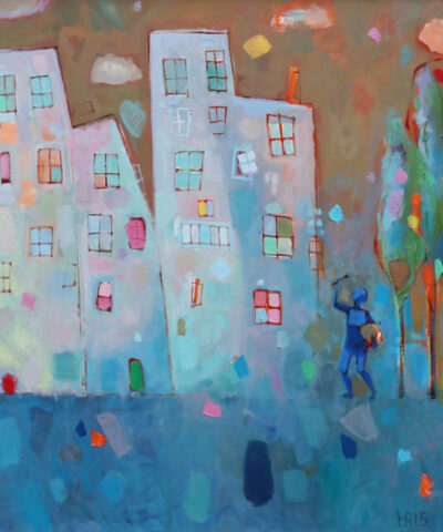 Artist in the city